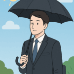 メンズ日傘