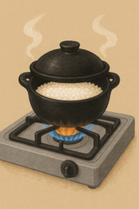 土鍋 ごはん